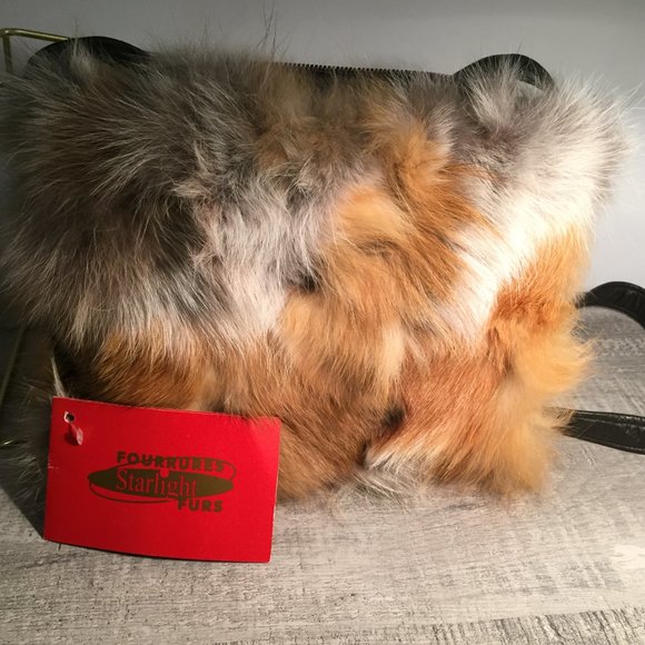 Fox Fur Purse & Hand Muffs Starlight Furs - Picture 3 of 3